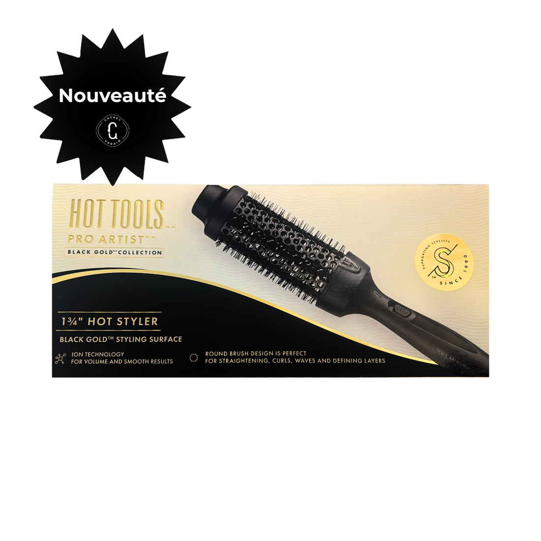 Hot Tools styler professionnel cheveux lissage et boucles