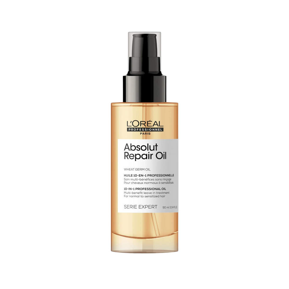 Huile 10-en-1 Absolut Repair L'Oréal Professionnel 90 ml – Soin réparateur

