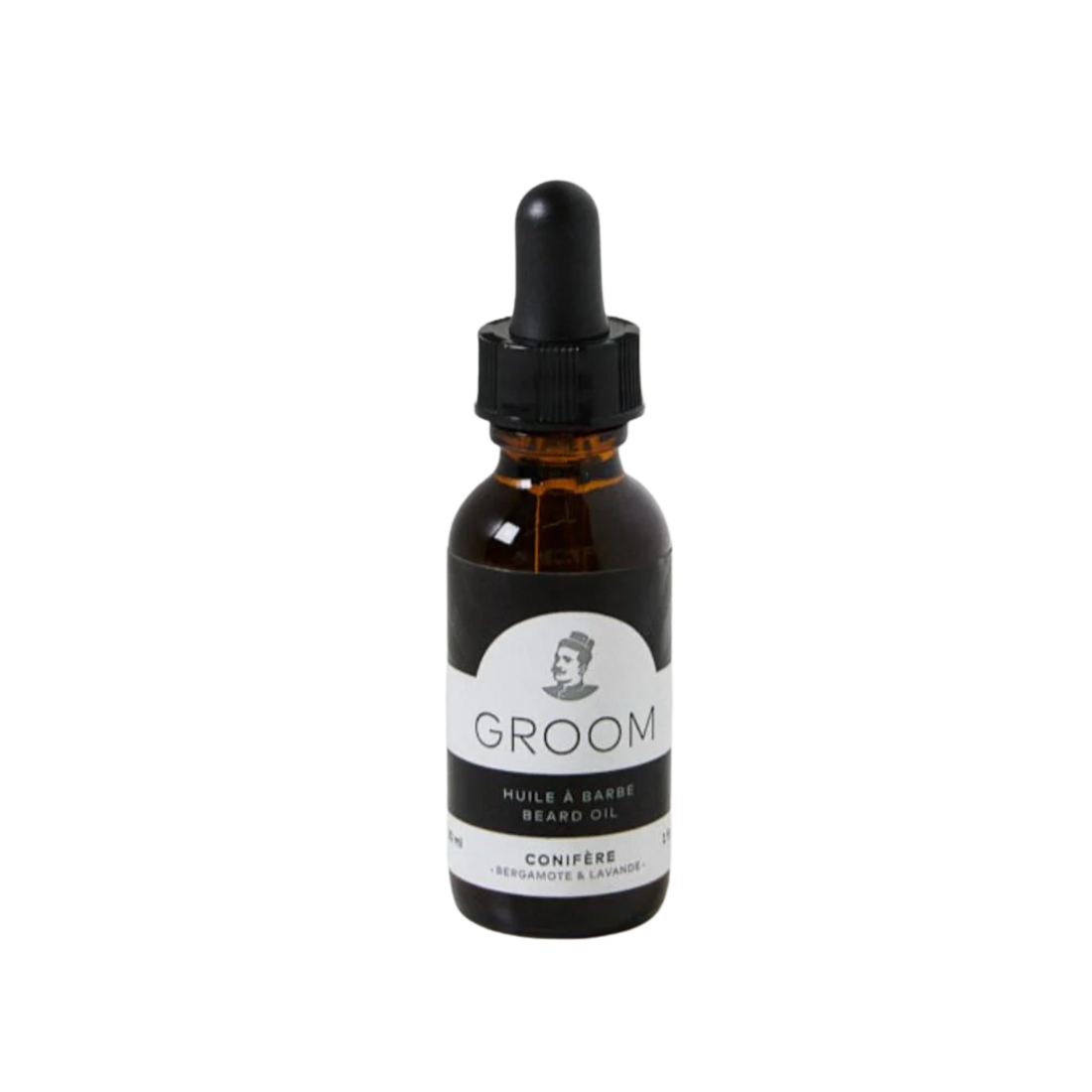 Flacon pipette d’huile à barbe Citrus Groom, format 30 ml – huile végétale, douceur & parfum d’agrumes

