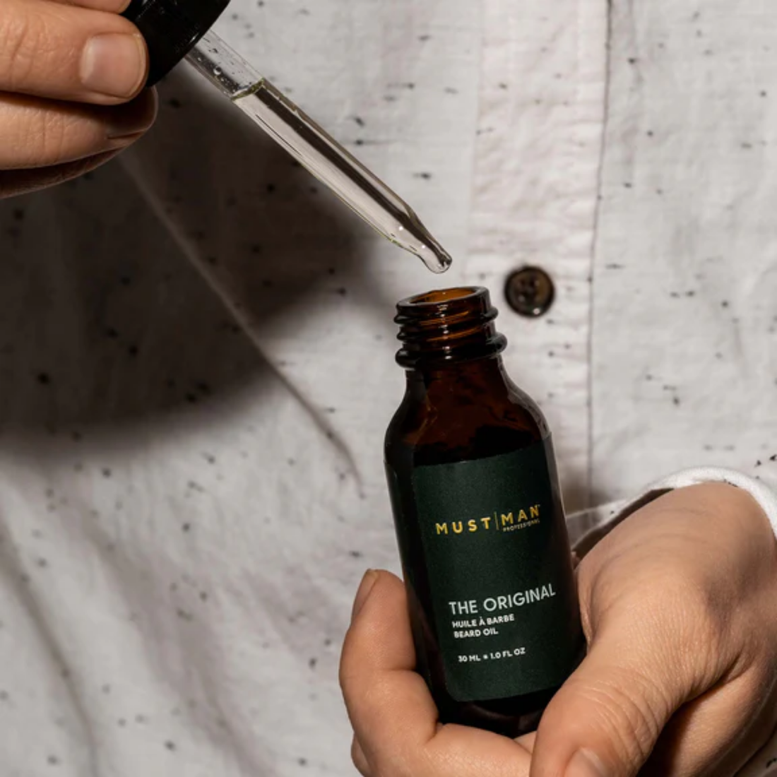 huile à barbe homme naturelle hydratante jojoba ricin barbe douce