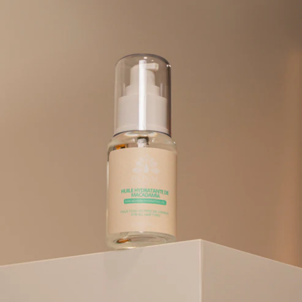 Huile cheveux secs macadamia hydratation profonde Royal
