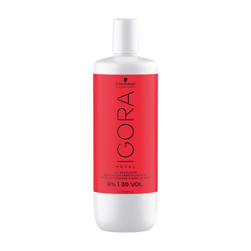 Flacon 1 L Schwarzkopf IGORA Royal 30 Vol 9% – révélateur peroxyde pour coloration et éclaircissement cheveux