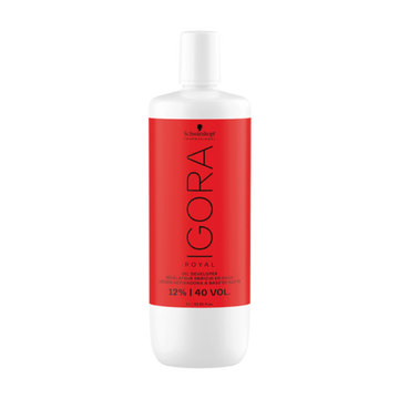 Flacon 1 L Schwarzkopf IGORA Royal 40 Vol 12% – révélateur peroxyde pour coloration et éclaircissement cheveux