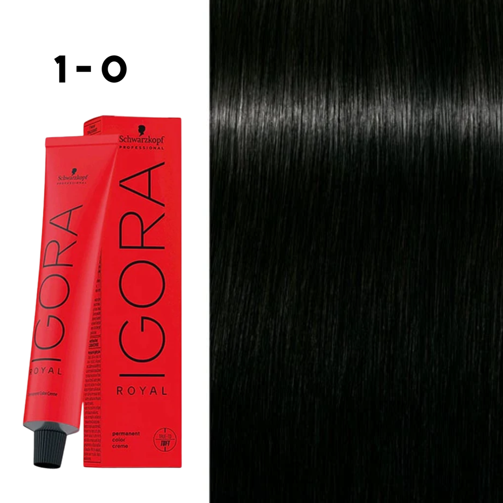 “Tube de coloration Schwarzkopf IGORA Royal — gamme complète de 120+ teintes”