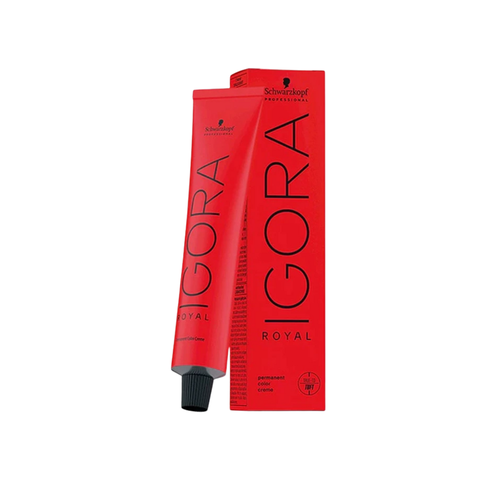 “Tube de coloration Schwarzkopf IGORA Royal — gamme complète de 120+ teintes”