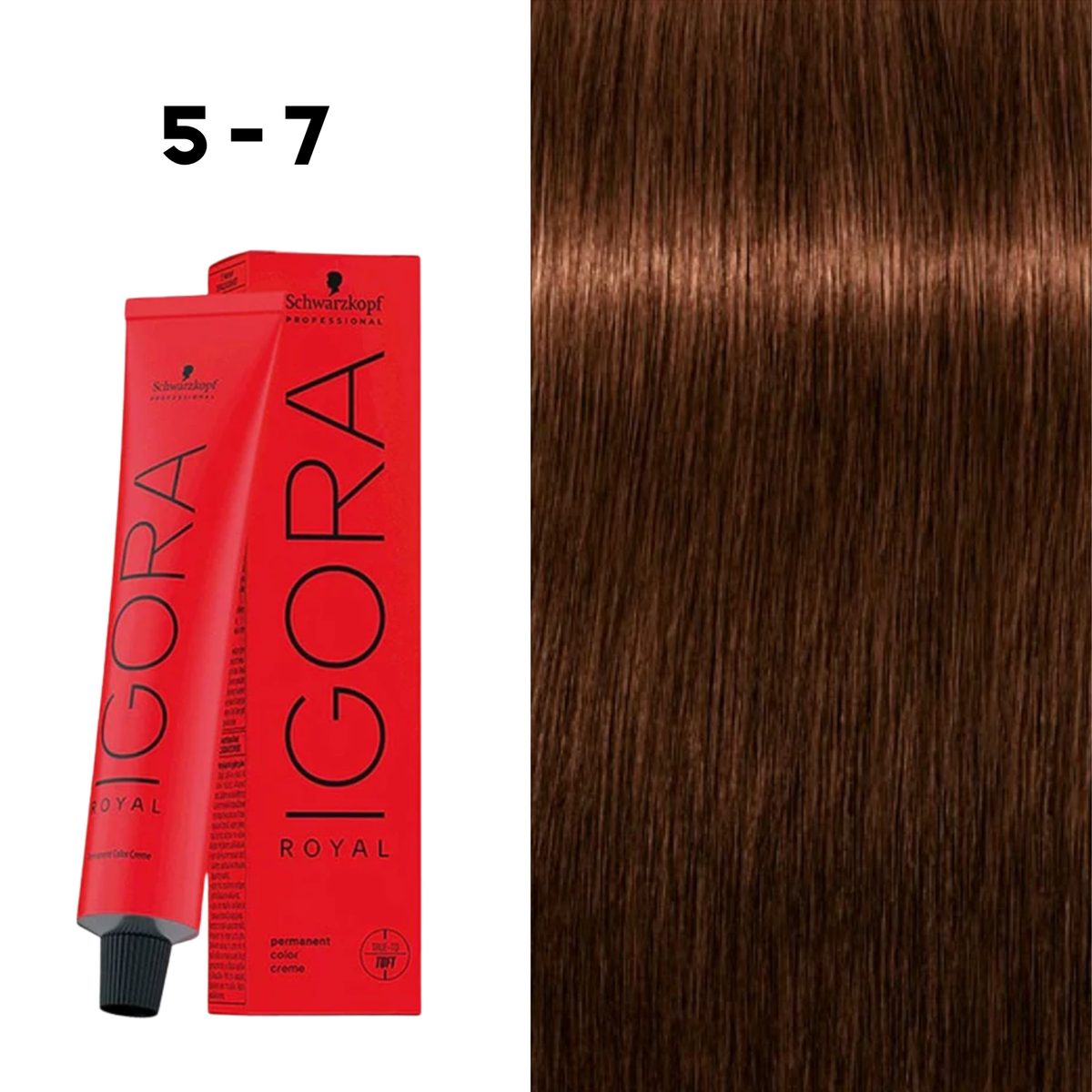 “Tube de coloration Schwarzkopf IGORA Royal — gamme complète de 120+ teintes”