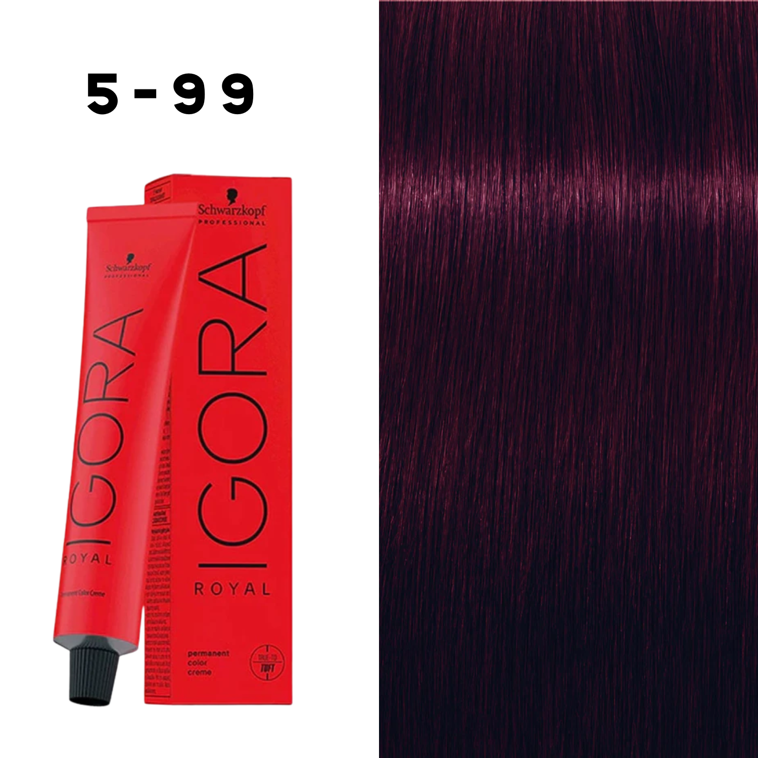 “Tube de coloration Schwarzkopf IGORA Royal — gamme complète de 120+ teintes”