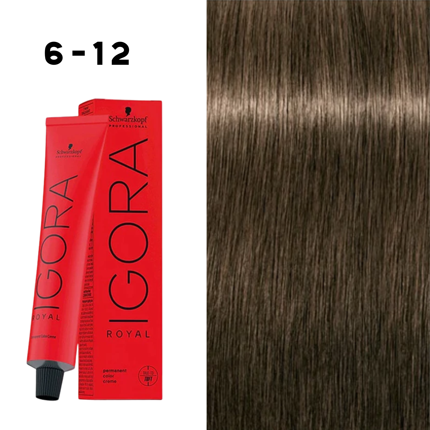 “Tube de coloration Schwarzkopf IGORA Royal — gamme complète de 120+ teintes”