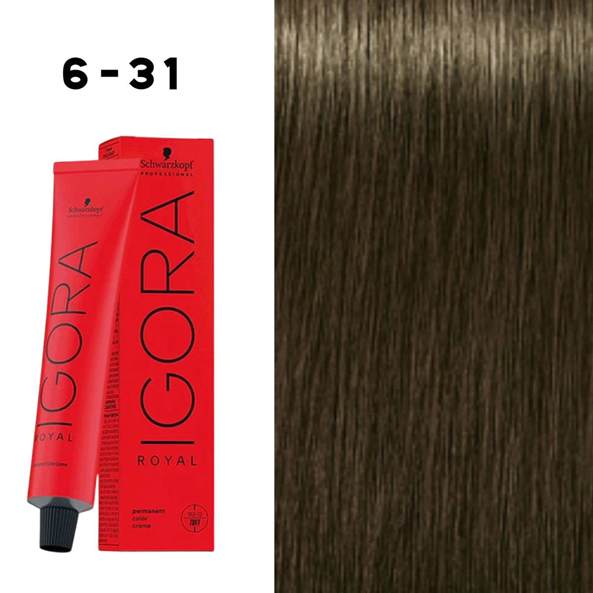 “Tube de coloration Schwarzkopf IGORA Royal — gamme complète de 120+ teintes”