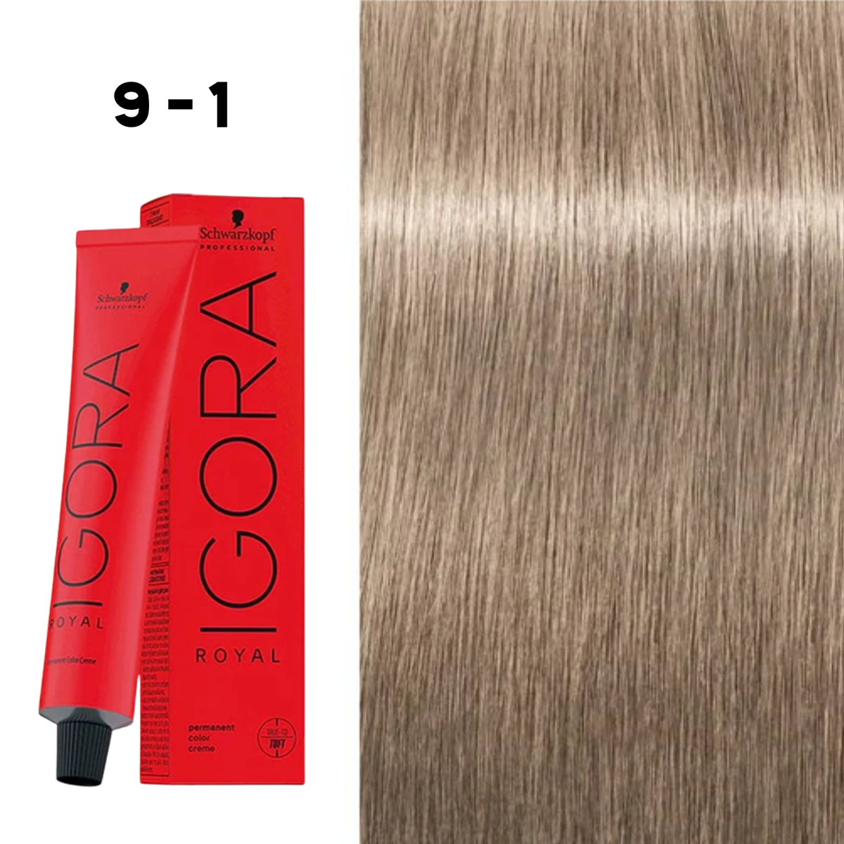 “Tube de coloration Schwarzkopf IGORA Royal — gamme complète de 120+ teintes”