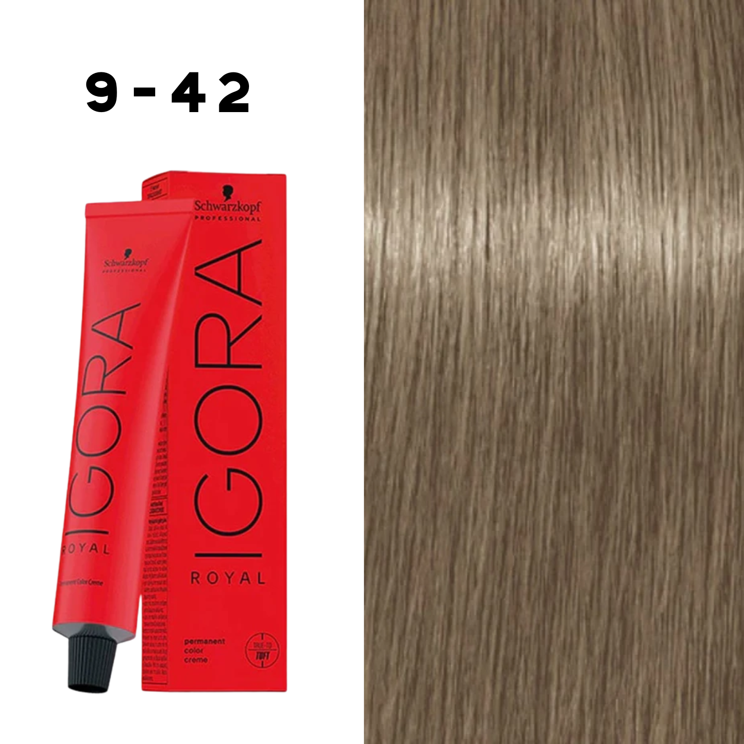 “Tube de coloration Schwarzkopf IGORA Royal — gamme complète de 120+ teintes”