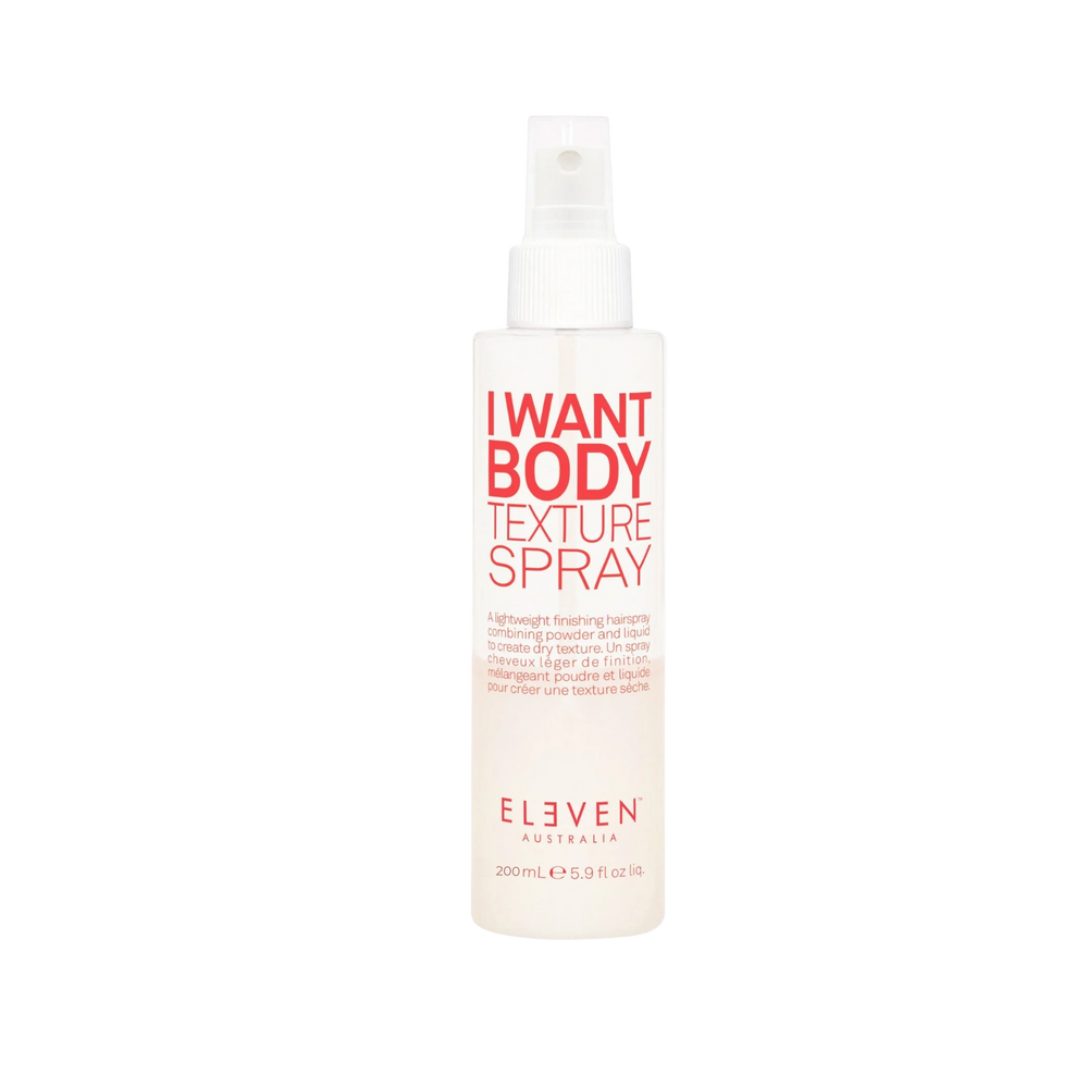 Flacon ELEVEN I Want Body Texture Spray – spray texture léger & volume cheveux fins
