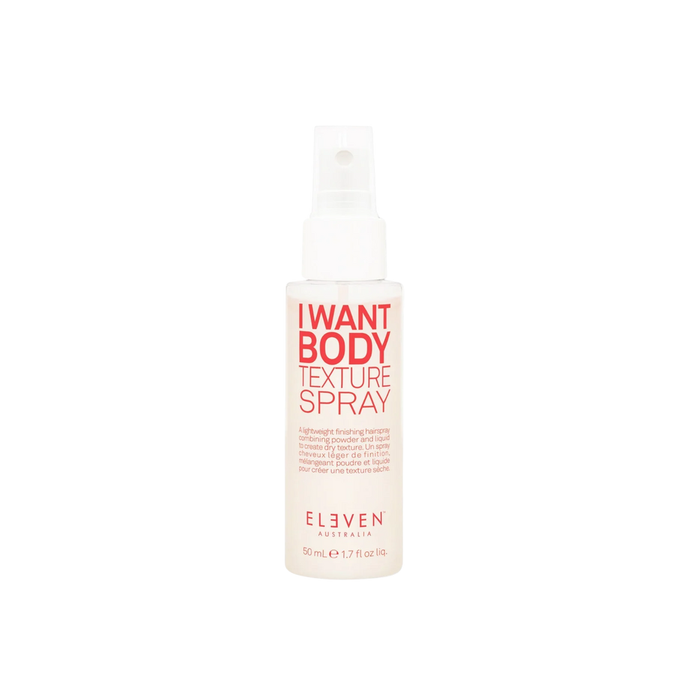 Flacon ELEVEN I Want Body Texture Spray – spray texture léger & volume cheveux fins