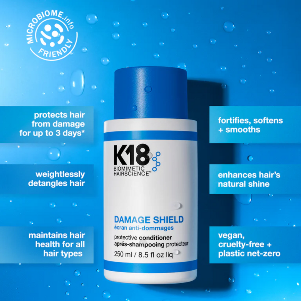 Revitalisant capillaire K18 Damage Shield, soin protecteur léger pour cheveux abîmés et exposés aux agressions

