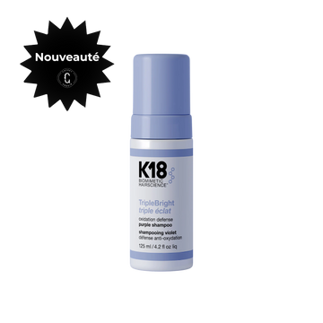 K18 TripleBright shampooing violet anti reflets jaunes
