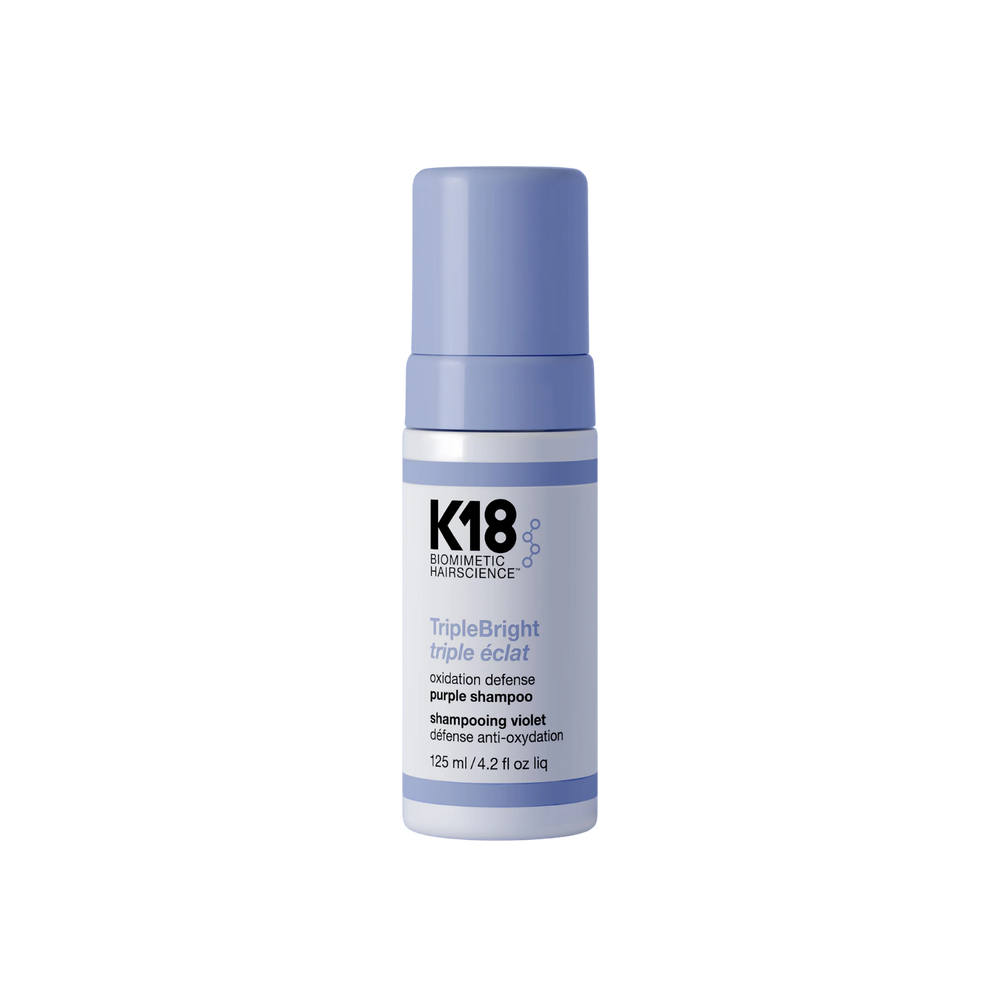 K18 TripleBright shampooing violet anti reflets jaunes