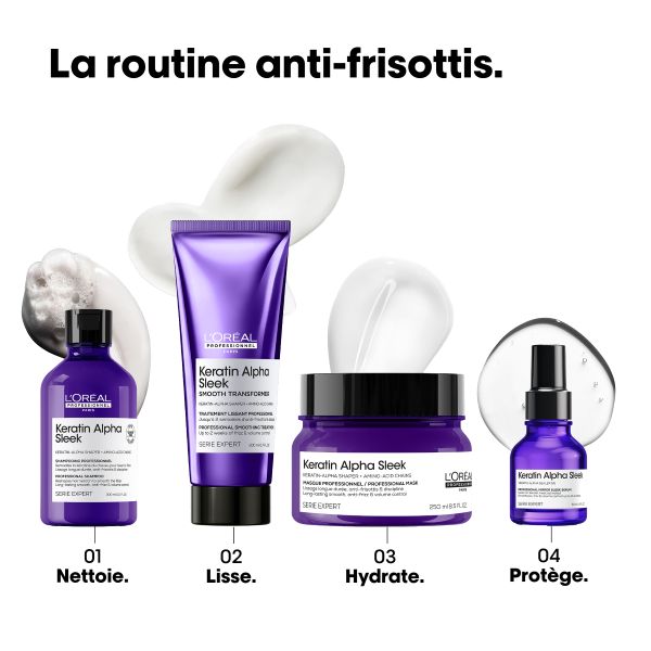 Masque Keratin Alpha Sleek (250ml) - L'ORÉAL