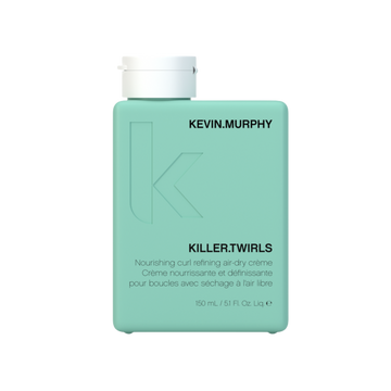 Flacon de la crème Kevin Murphy KILLER.TWIRLS posé sur fond clair