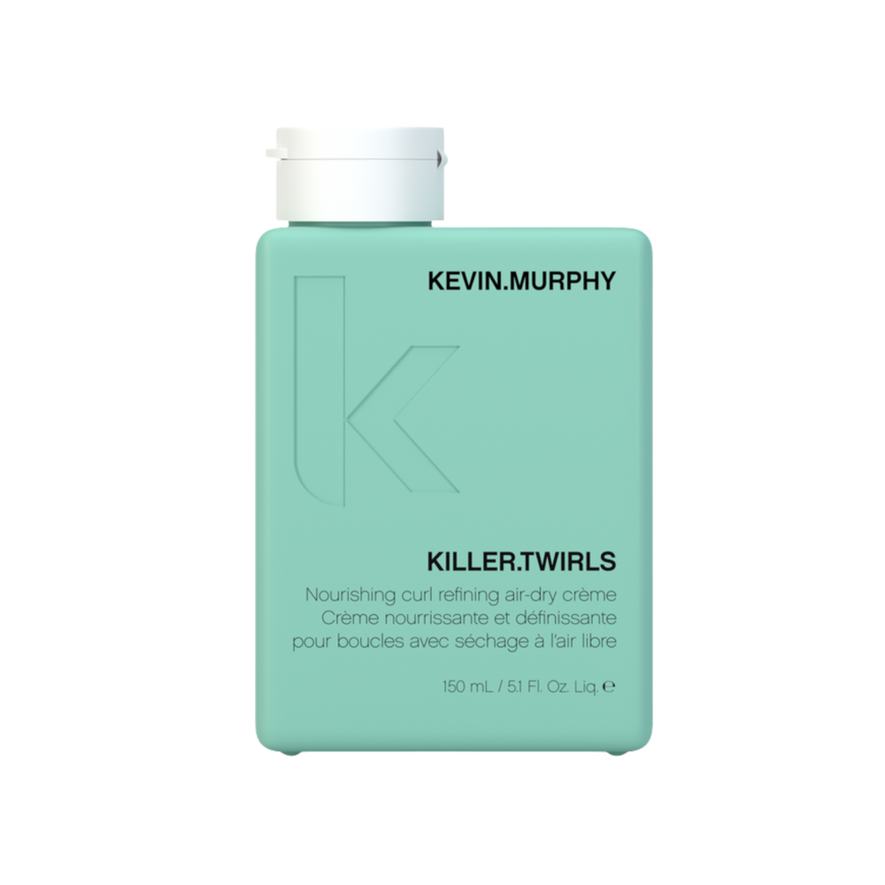 Flacon de la crème Kevin Murphy KILLER.TWIRLS posé sur fond clair