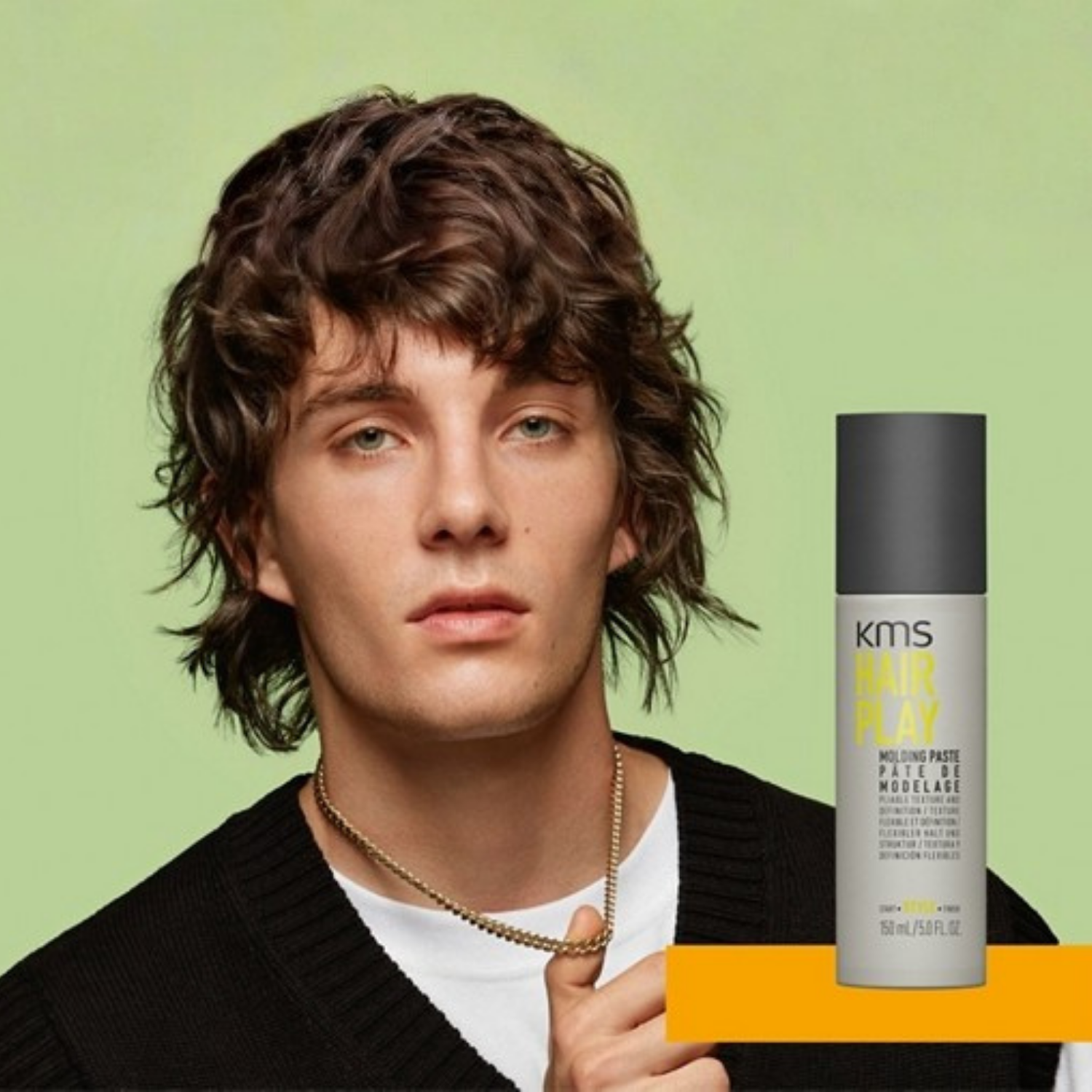 Pâte coiffante KMS Hairplay Molding Paste texture naturelle