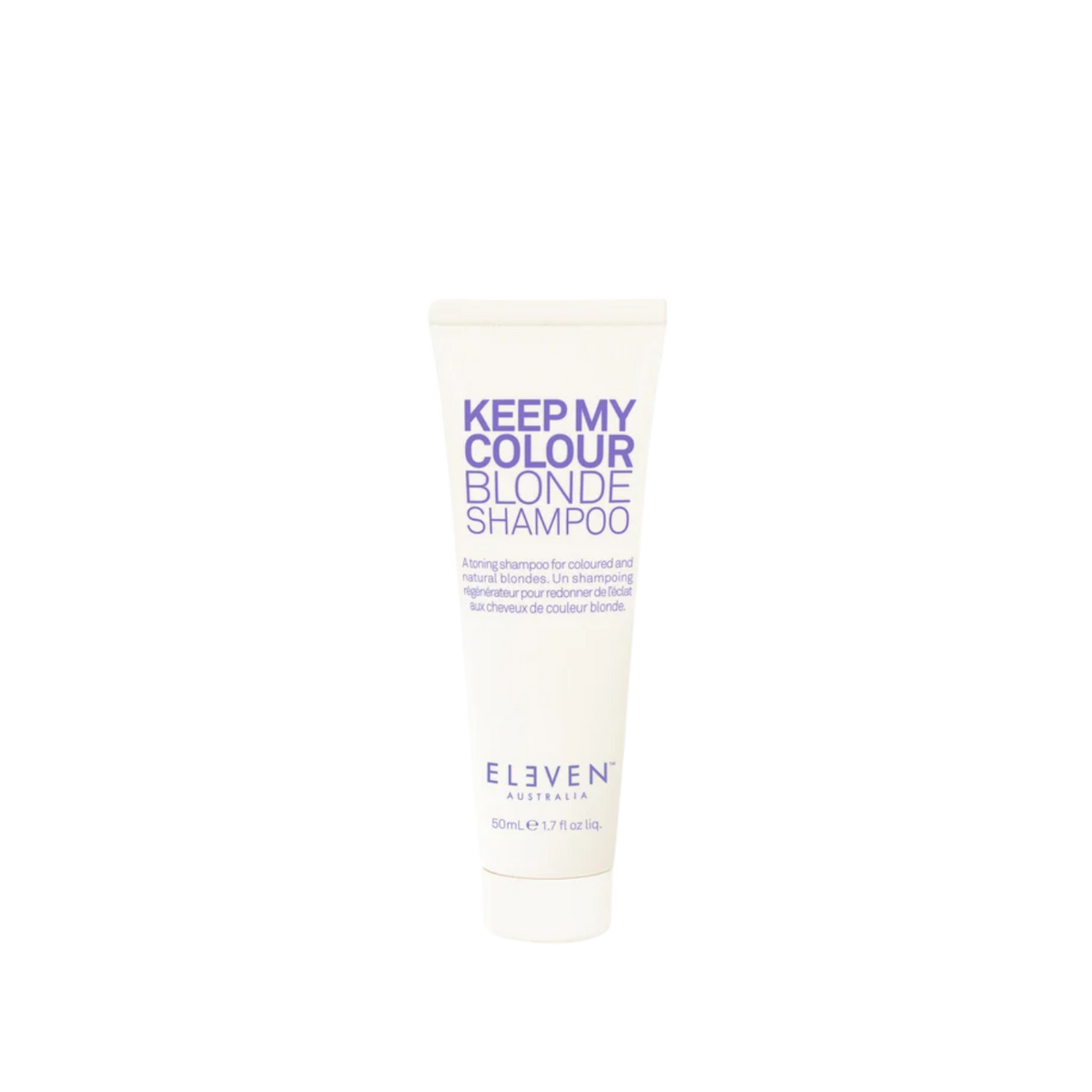 Keep My Colour Blonde Shampoo d’Eleven Australia – Flacon 300 ml, shampooing tonifiant pour cheveux blonds et méchés