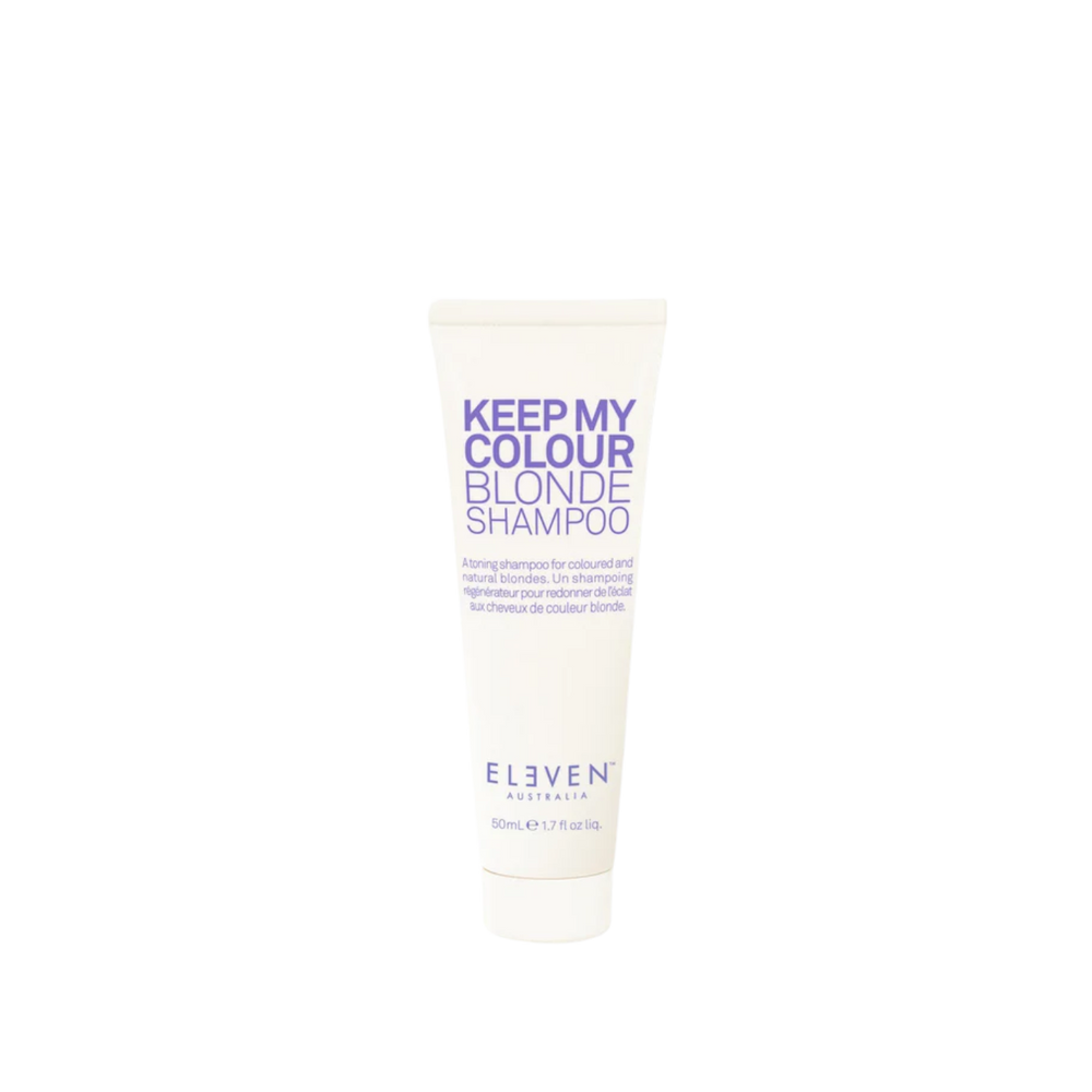 Keep My Colour Blonde Shampoo d’Eleven Australia – Flacon 300 ml, shampooing tonifiant pour cheveux blonds et méchés