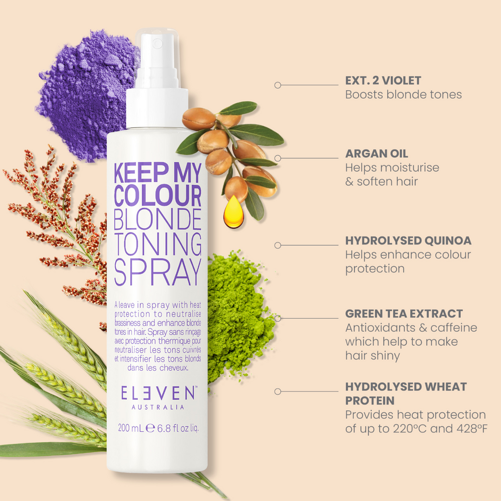Spray tonifiant Keep My Colour Blonde – Eleven Australia – 200 ml