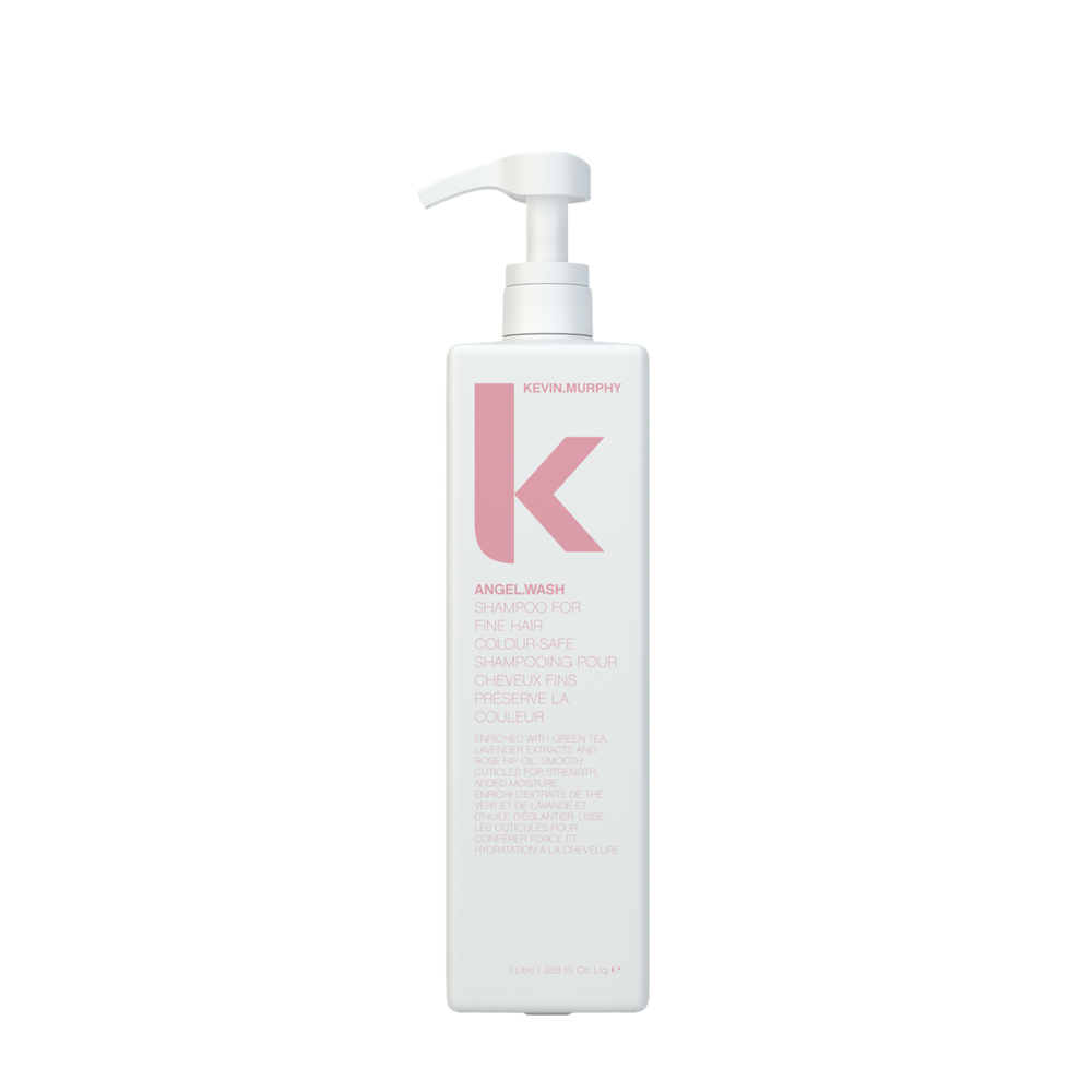 “Kevin Murphy ANGEL.WASH 1000 ml – shampooing volumisant grand format pour cheveux fins et colorés”