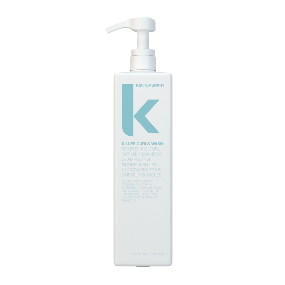“Kevin Murphy KILLER.CURLS WASH 1000 ml – shampooing grand format pour boucles nourrissant à l’avoine”