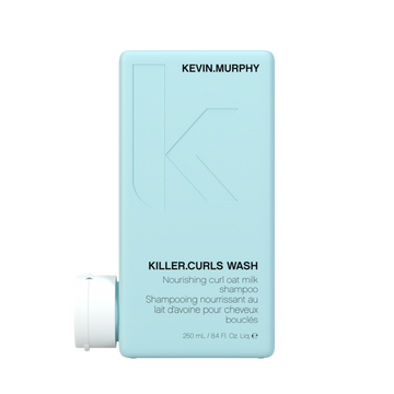 “Kevin Murphy KILLER.CURLS WASH 250 ml – shampooing nourrissant pour cheveux bouclés à base de lait d’avoine”