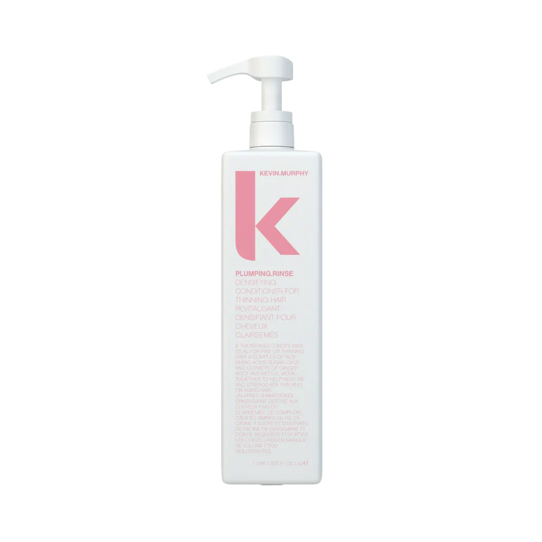 “Kevin Murphy PLUMPING.RINSE 250 ml – flacon après‑shampooing densifiant pour cheveux fins”