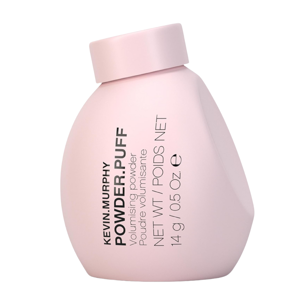 Pot de poudre volumisante Kevin Murphy POWDER.PUFF posé sur fond clair