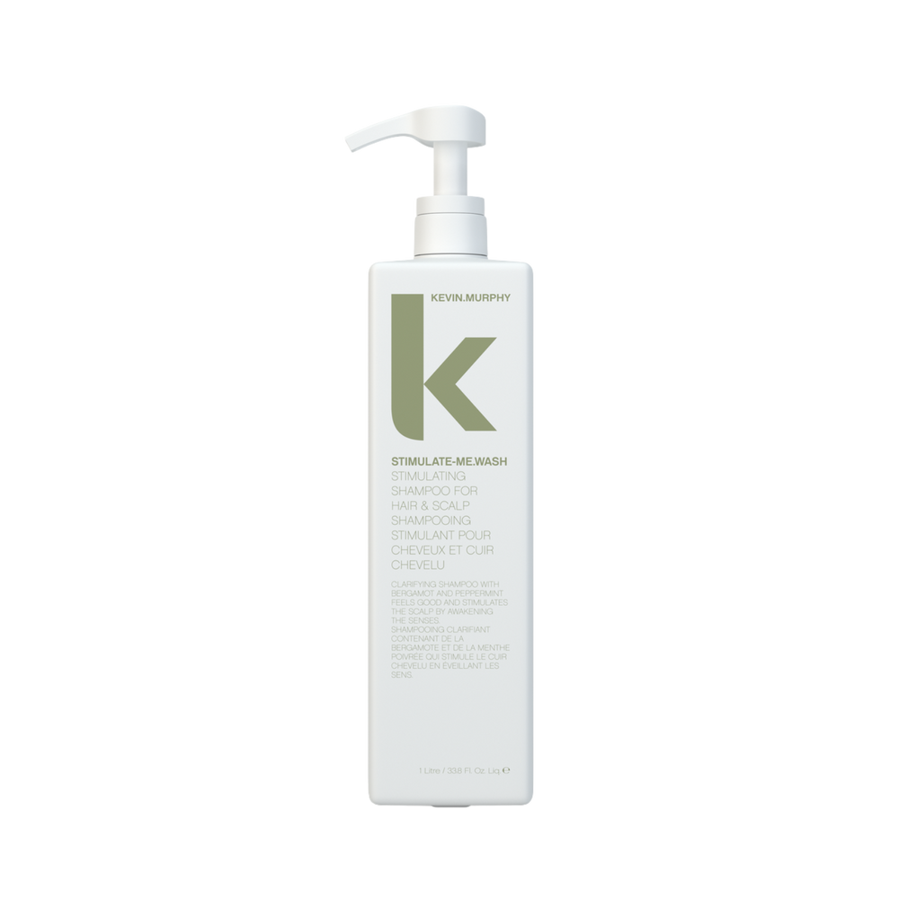 “Kevin Murphy STIMULATE-ME.WASH 1000 ml – Shampooing stimulant grand format pour cheveux et cuir chevelu”