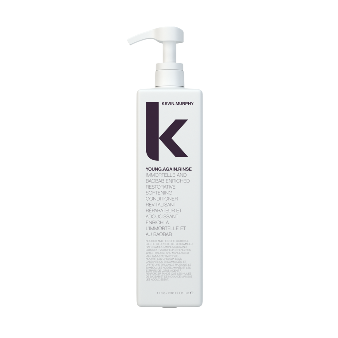 “Kevin Murphy Young.Again.Rinse 250 ml – revitalisant réparateur anti‑âge pour cheveux secs”