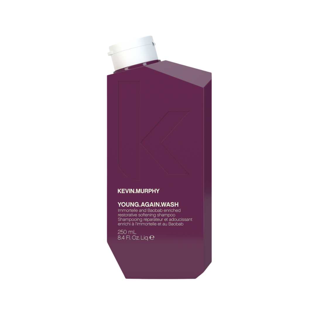 “Kevin Murphy YOUNG.AGAIN.WASH 250 ml – shampooing régénérant anti‑âge pour cheveux abîmés”