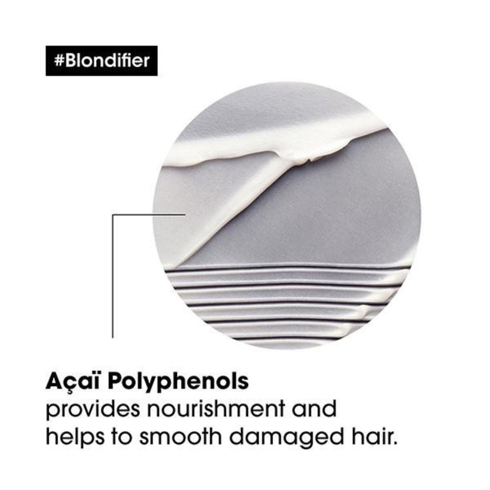 Après-shampoing violet Blondifier Cool de L’Oréal Professionnel