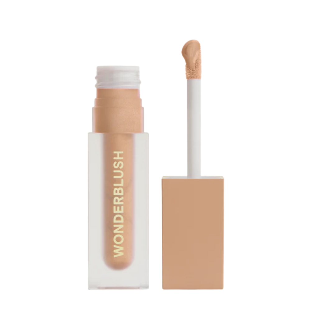 Huile illuminateur teintée La Lumière de Wonderblush, teinte rosée naturelle avec fini lumineux et hydratant
