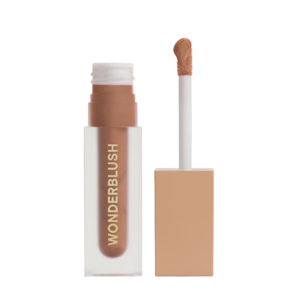 Huile illuminateur teintée La Lumière de Wonderblush, teinte rosée naturelle avec fini lumineux et hydratant
