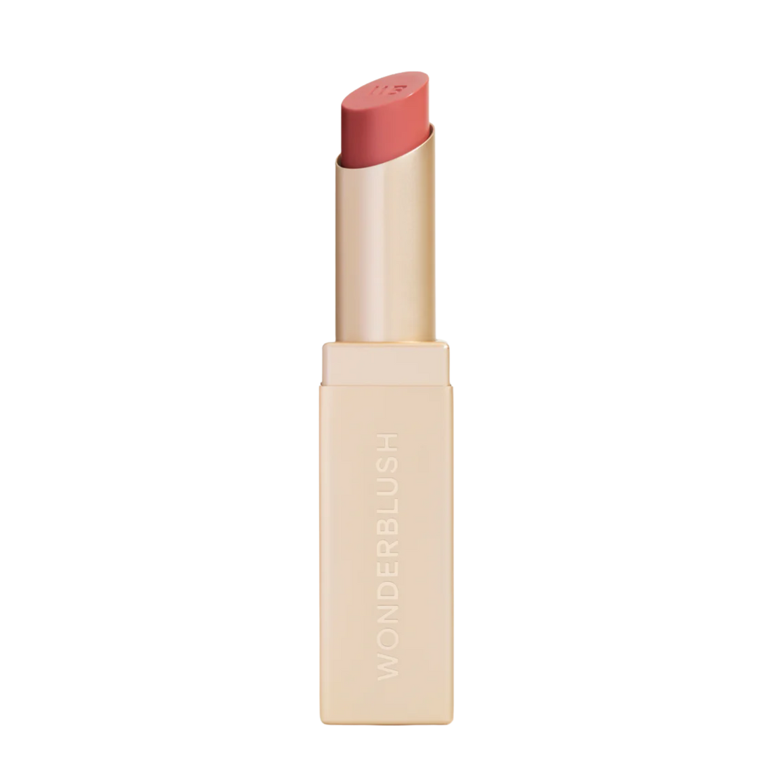 Tube du baume à lèvres teinté “Le Baume” de Wonderblush, design minimaliste

