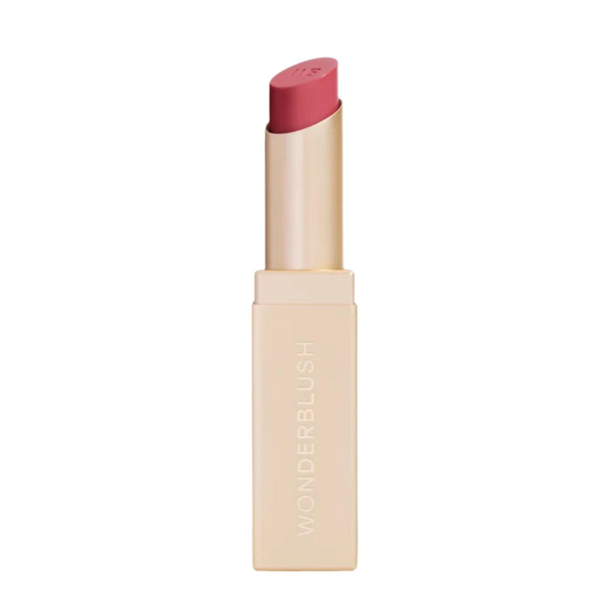 Tube du baume à lèvres teinté “Le Baume” de Wonderblush, design minimaliste

