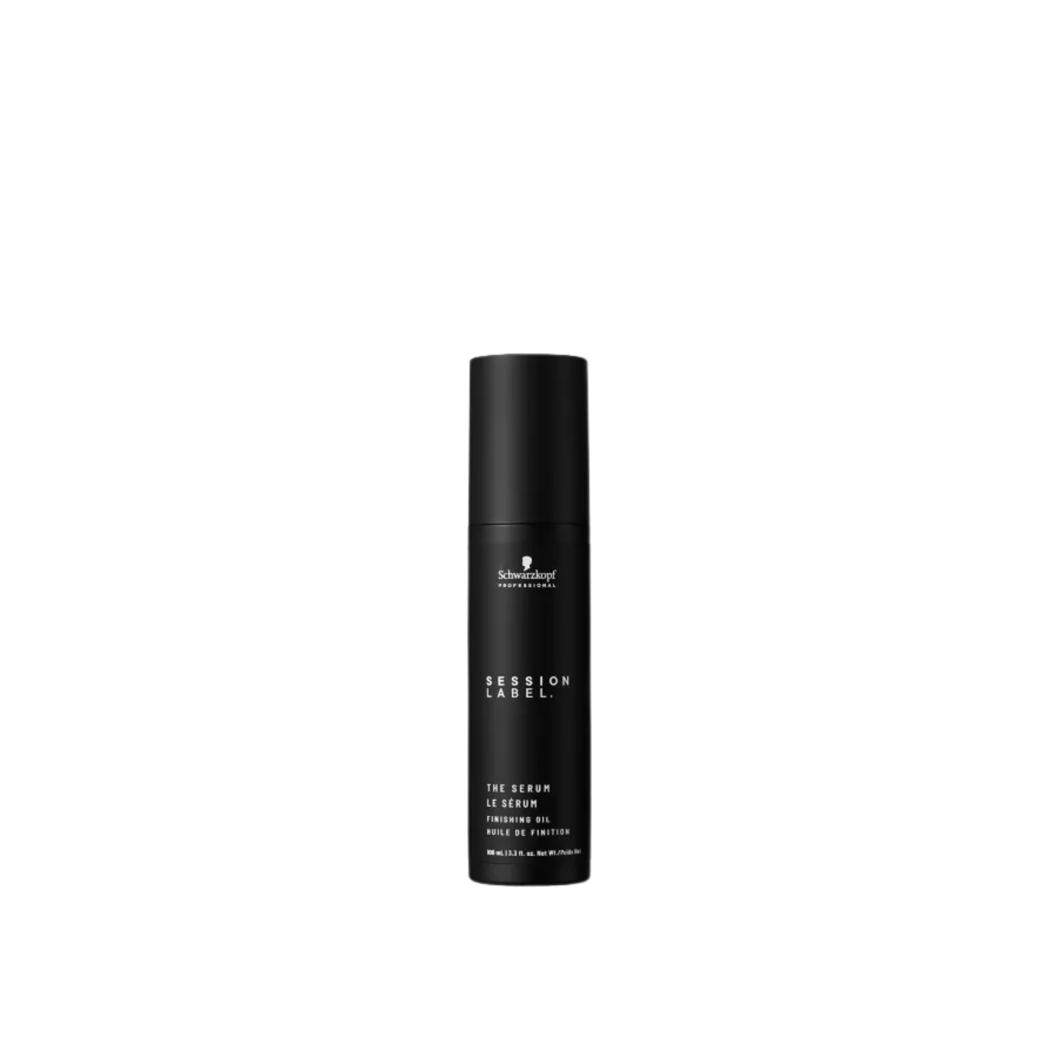 Flacon de Le Sérum Session Label – sérum professionnel vegan, fini brillant et cheveux lissés