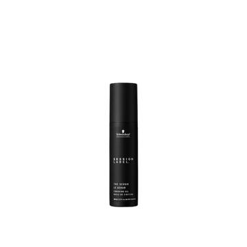 Flacon de Le Sérum Session Label – sérum professionnel vegan, fini brillant et cheveux lissés