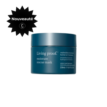 Masque Living Proof Moisture Rescue – traitement hydratant cheveux secs pour douceur et brillance