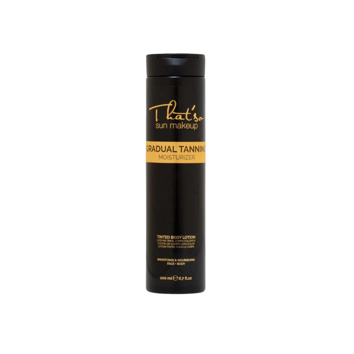 Lotion teintée graduelle hydratante That'so 200 ml pour hâle naturel peau douce et hydratée