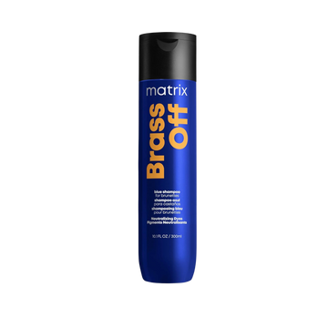 Bouteille de MATRIX Brass Off Depositing Shampoo pour cheveux blonds ou gris