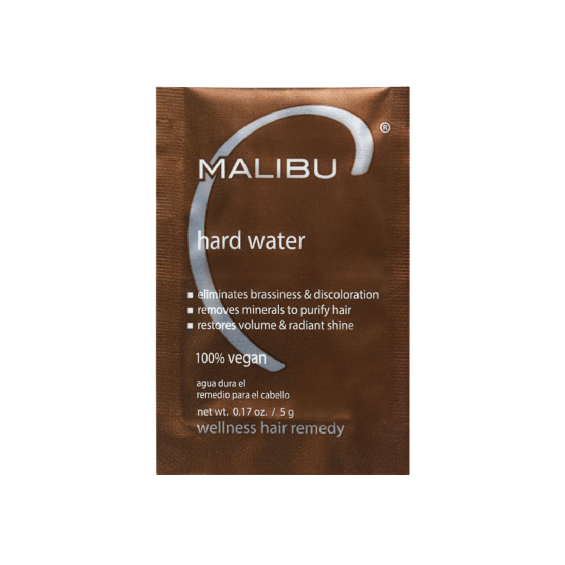 Traitement Malibu C Hard Water Wellness Hair Remedy élimination des minéraux eau dure cheveux brillants