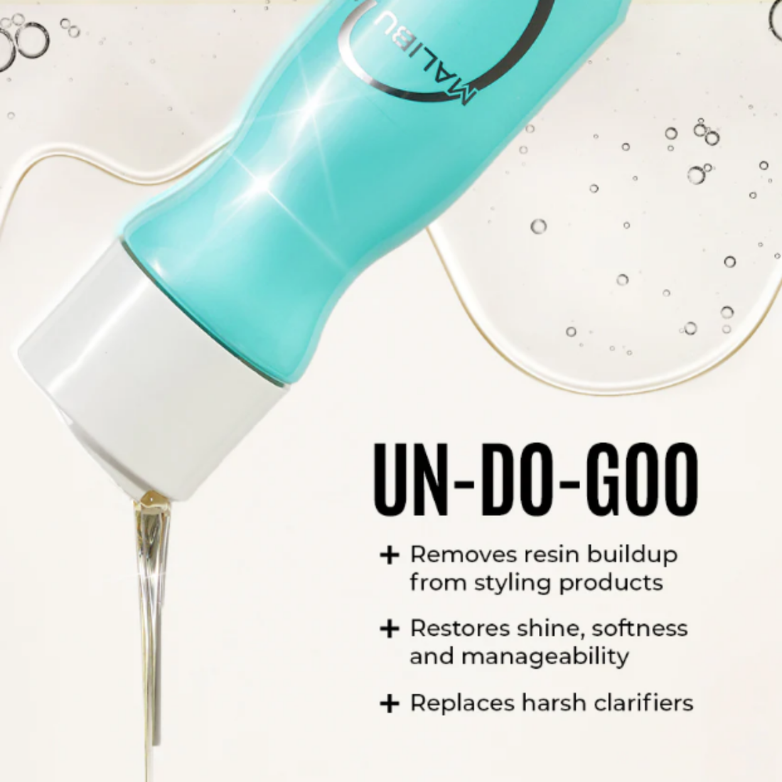Shampoing Malibu C Un-Do-Goo clarifiant élimination des résidus et buildup cheveux propres et brillants