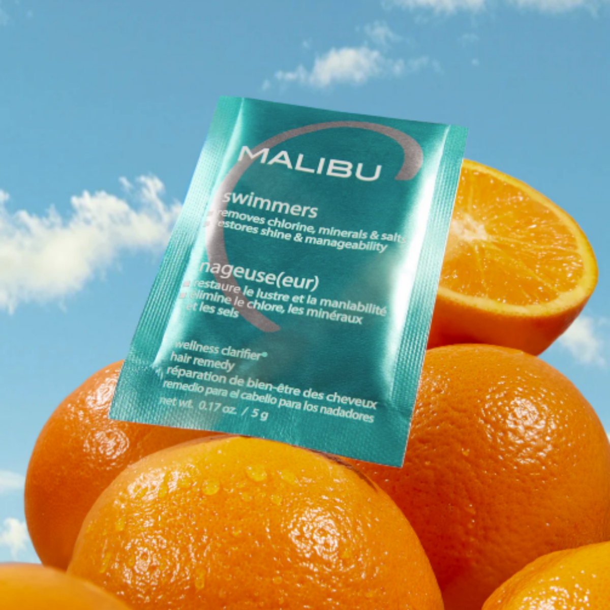 Soin Malibu Swimmers Wellness Remedy anti-chlore pour cheveux de nageurs élimine cuivre et minéraux
