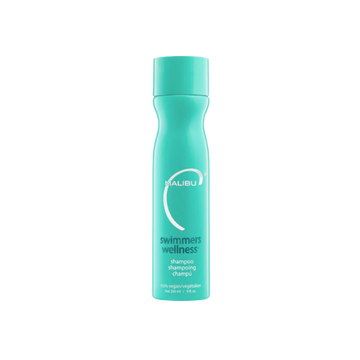 Shampoing Malibu Swimmers Wellness anti-chlore pour cheveux de nageurs élimine cuivre et minéraux