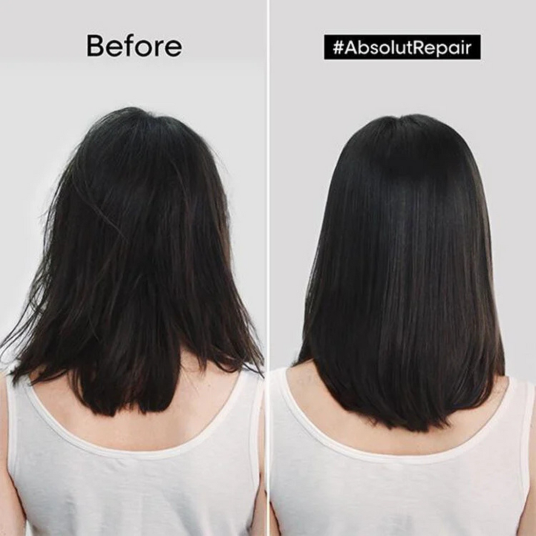 Masque Doré Resurfaçant Absolut Repair L'Oréal Professionnel 250 ml sur fond blanc

